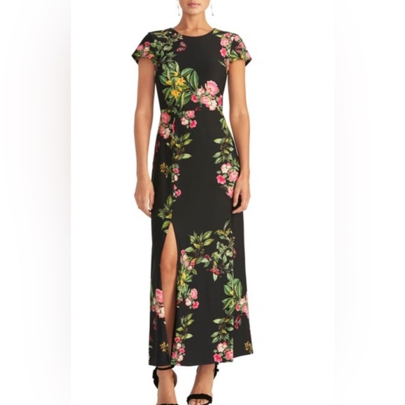 NWT Rachel Rachel Roy floral jersey maxi dress - Picture 1 of 2